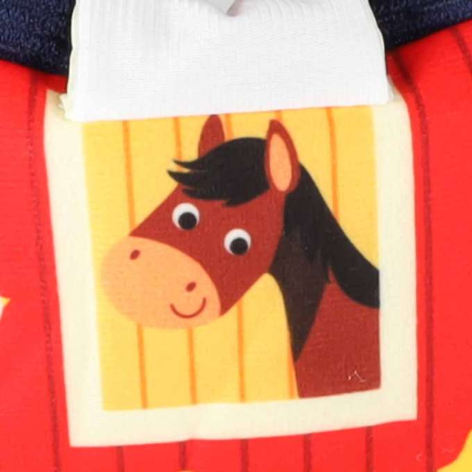 Plush sensory activity house sorter farm animals educational toy