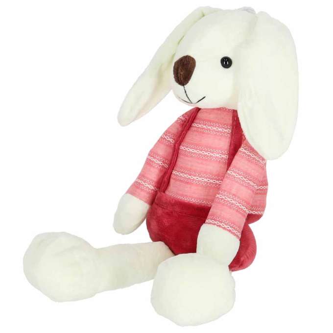 Plush toy rabbit in yellow shorts 36 cm