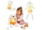 Plush toy rabbit in yellow shorts 70 cm 1