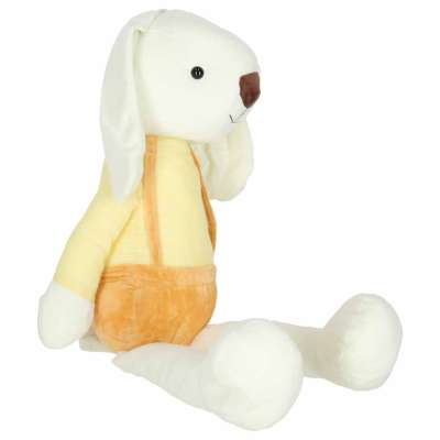 Plush toy rabbit in yellow shorts 70 cm