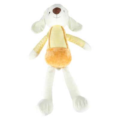 Plush toy rabbit in yellow shorts 70 cm