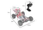 Samochód RC WLToys 144001 1:14 4WD Off-Road 60 km/h 2.4G RTR 9