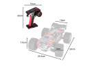 Samochód RC WLToys 184008 1:18 4WD bezszczotkowy LED RTR 60km/h 10