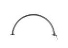 Shadowless LED Cosmetic Desk Lamp for Manicures Black Curved Design 3