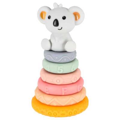 Soft sensory educational stacking pyramid blocks 13-piece set