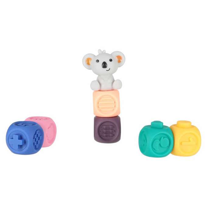 Soft sensory educational stacking pyramid blocks 13-piece set