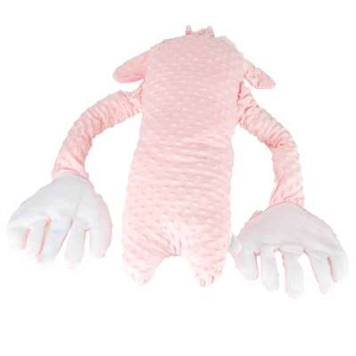 Soothing baby pillow for sleep with patting function elephant