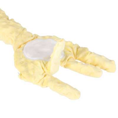 Soothing baby pillow for sleep with patting function giraffe