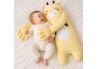 Soothing baby pillow for sleep with patting function giraffe 9