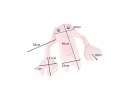 Soothing baby pillow for sleep with patting function pink 12