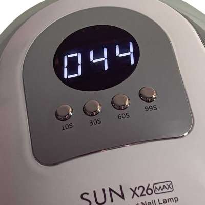 Sun X26 UV Nail Lamp 81 LEDs 380W for manicures hybrid nails and gel nails