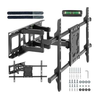 Wall-mounted TV mount adjustable universal TV bracket 32–85"