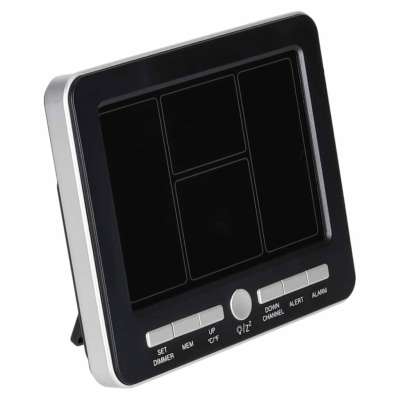 Weather station thermometer hygrometer clock alarm USB