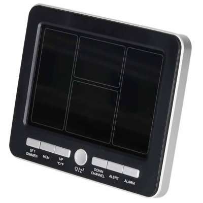Weather station thermometer hygrometer clock alarm USB