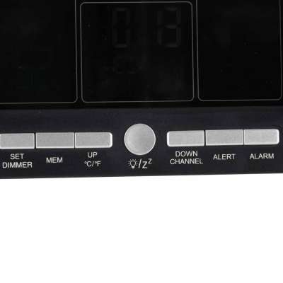Weather station thermometer hygrometer clock alarm USB