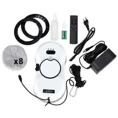 Window cleaning robot automatic window cleaner remote control 3 modes 5600Pa 90W