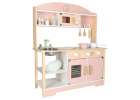 Wooden MDF MODERN CLASSIC Children's Kitchen Set with Accessories 82 cm Pink 3