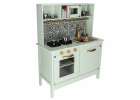Wooden MDF children's kitchen with sound effects mint green 4
