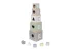 Wooden Shape Sorter Pyramid Tower Educational Puzzle 2