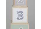 Wooden Shape Sorter Pyramid Tower Educational Puzzle 7