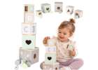 Wooden Shape Sorter Pyramid Tower Educational Puzzle 1