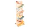 Wooden car slide track for 2 cars 2