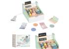 Wooden toy cash register for kids with scanner 1