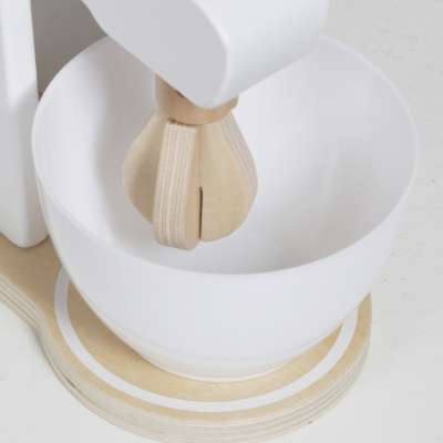 Wooden toy toaster coffee maker and mixer set a kitchen appliance set for kids