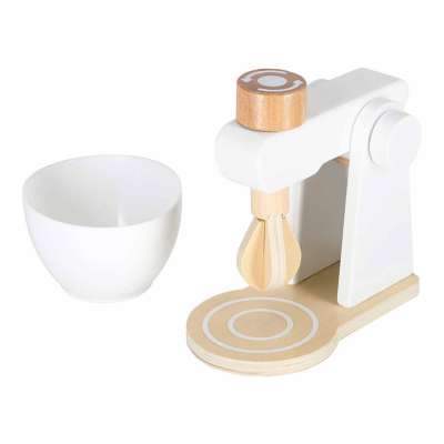 Wooden toy toaster coffee maker and mixer set a kitchen appliance set for kids