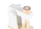 Wooden toy toaster coffee maker and mixer set a kitchen appliance set for kids 13