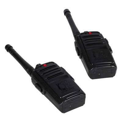 Zestaw żołnierza militarny hełm walkie talkie lornetka latarka