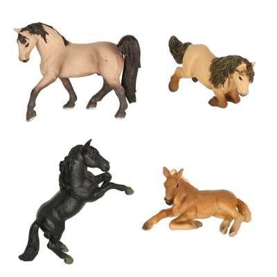 Animal figurines zoo safari farm animals accessories box of 28 pieces