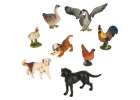 Animal figurines zoo safari farm animals accessories box of 28 pieces 4