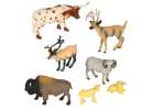 Animal figurines zoo safari farm animals accessories box of 28 pieces 5