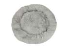 Plush Dog Bed 100 cm Light Gray 2