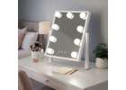 Lusterko do makijażu 9 LED z żarówkami USB 25x30cm 9