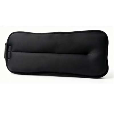 STRAVOLA Ankle and Wrist Weights for Exercise 2 x 1.5 kg Black