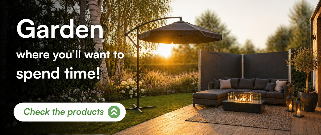 A garden where you'll want to spend time!