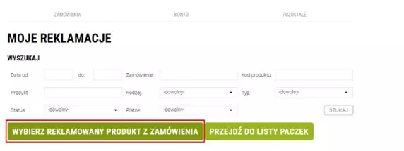 select the product