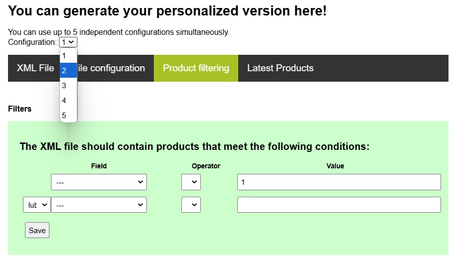 private versions