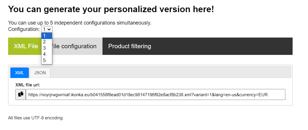 You can generate your personalized version here